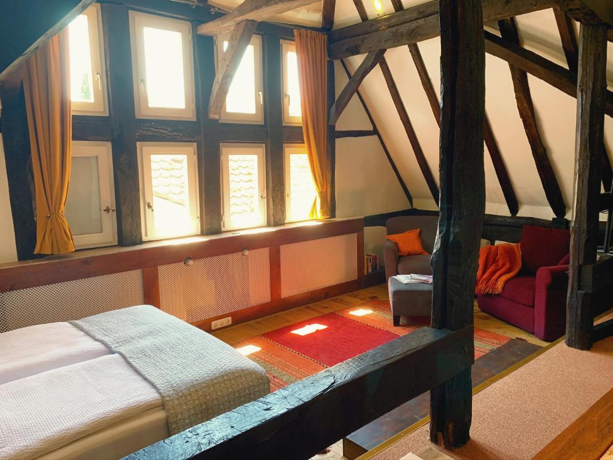 Historische Ferienwohnung Mit Kamin In Lich Exterior photo